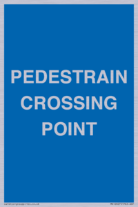 PEDESTRAIN CROSSING POINT